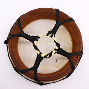 Tambour chamanique Mandala avec mailloches – 20 cm