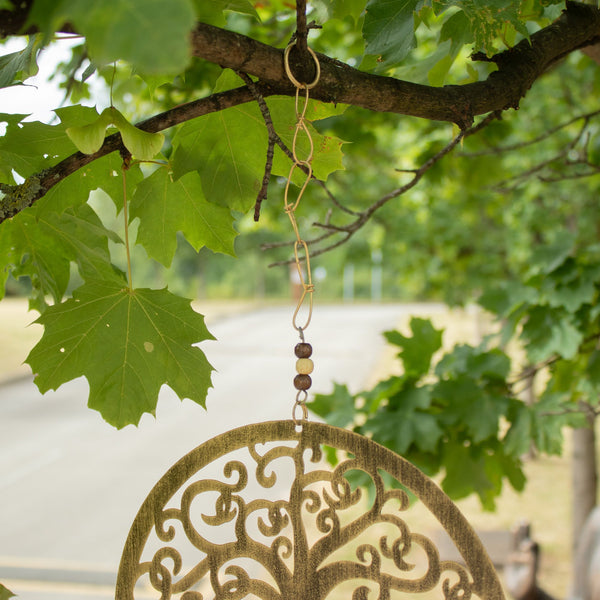 Indian Chimes - Lrg Tree of Life Bell Chimes - 25cm
