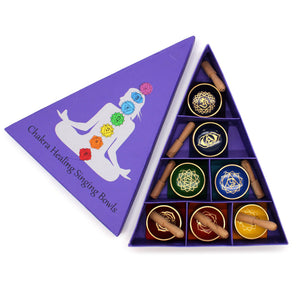 Coffret Cadeau Bol Tibétain avec Pyramide des Chakras – ACHAIAH (visuel 4)
