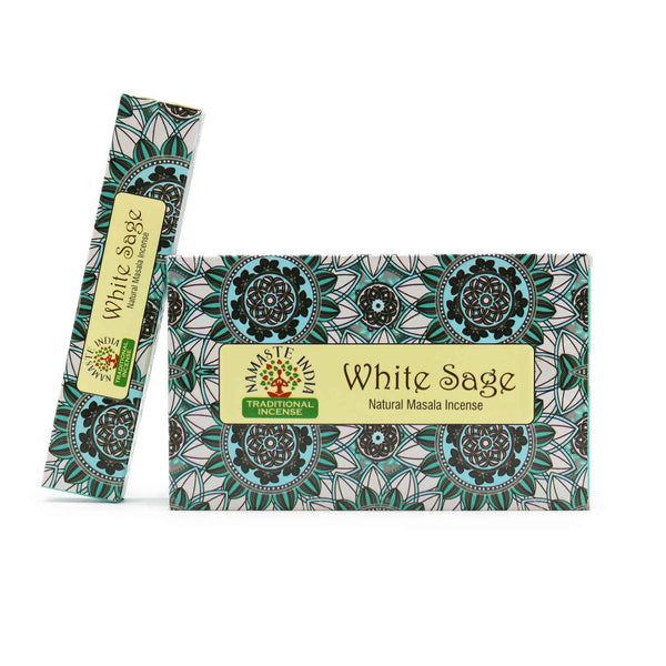 Encens Namaste Mandala Masala – Sauge Blanche