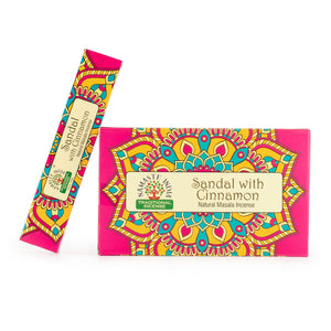 Encens Namaste Mandala Masala – Bois de Santal & Cannelle