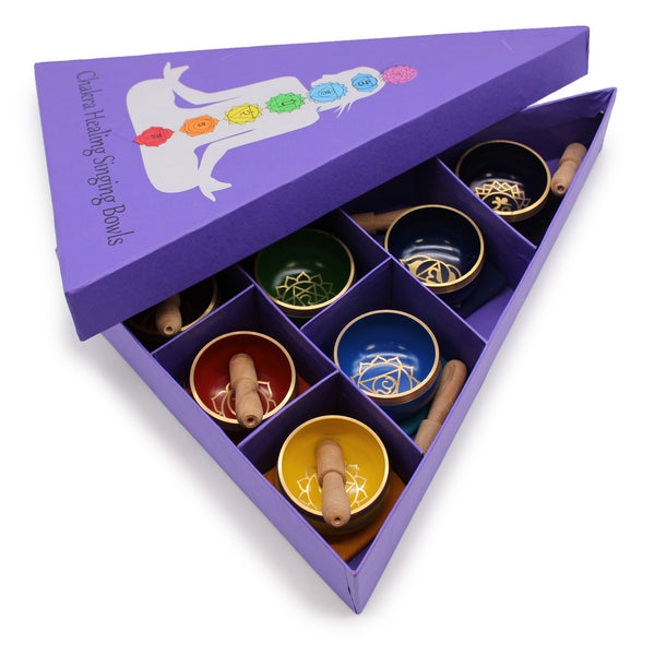 Coffret Cadeau Bol Tibétain avec Pyramide des Chakras – ACHAIAH (visuel 6)