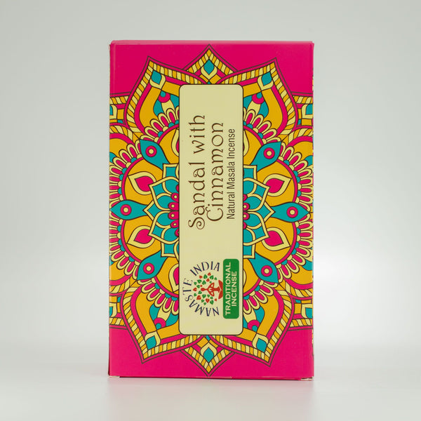 Encens Namaste Mandala Masala – Bois de Santal & Cannelle