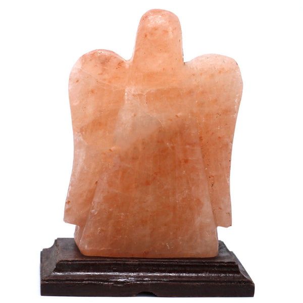 Lampe de sel en forme d’ange – 3 × 5 × 7 pouces