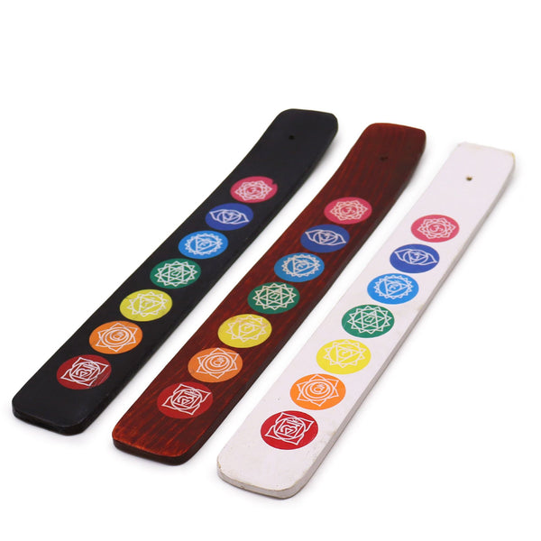 Porte-encens 7 chakras – Couleur assortie