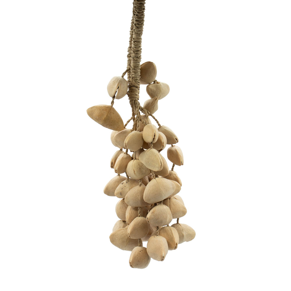 Hochet long en coques de Kenari – 50 coques – photo principale