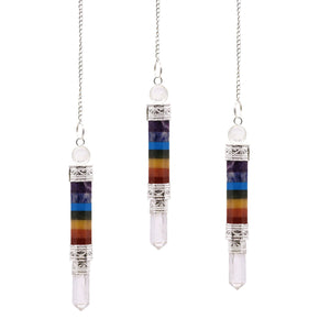 Pendule articulé 3 parties – 7 chakras