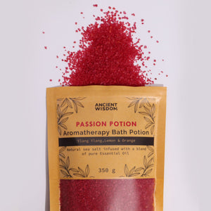 Potion de bain aromatique – Passion – 350 g