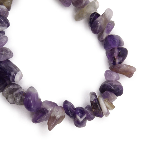 Bracelet baroque en pierres naturelles – Améthyste
