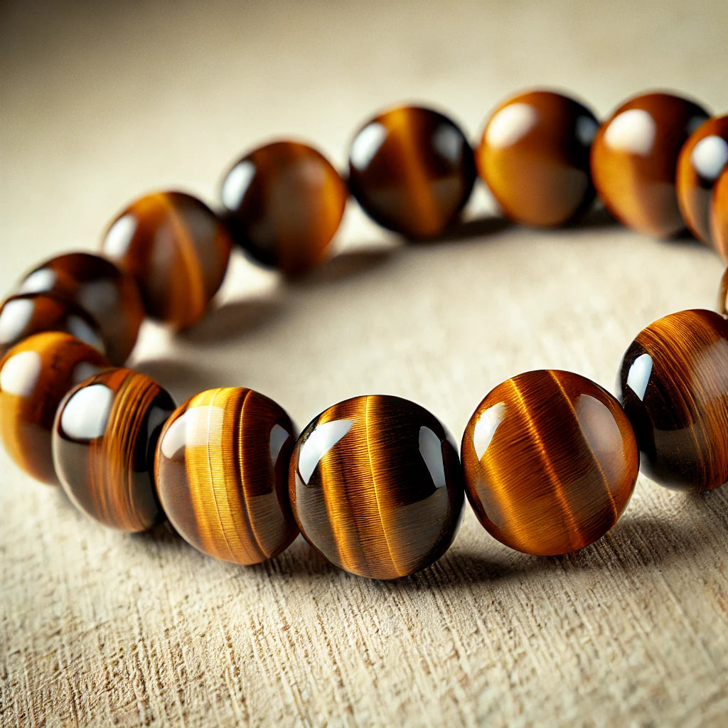 Ce bracelet en œil de tigre pour enfant est bien plus qu’un simple accessoire : il est conçu pour apporter protection et force intérieure. L’œil de tigre, pierre aux nuances dorées et brunes profondes, est reconnu pour ses vertus énergisantes et protectrices, aidant à renforcer la confiance et à éloigner les énergies négatives.