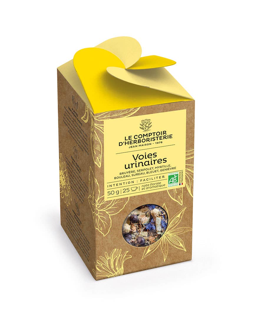 Complément plantes TISANE VOIES URINAIRES BIO 50G phytothérapie naturel Boutique Achaiah