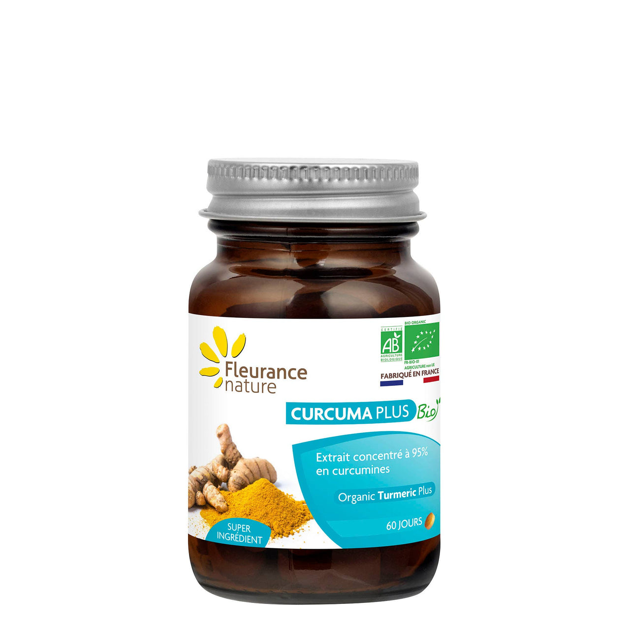 Complément alimentaire CURCUMA PLUS 60 JOURS BIO naturel bio Boutique Achaiah