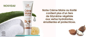 Crème Mains Karité Glycérine Bio Ecocert 40 ml