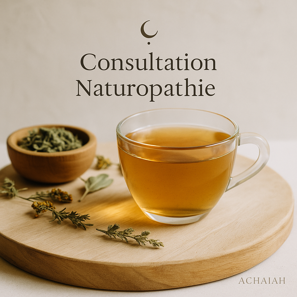 Séance Naturopathie en ligne bien-être ACHAIAH Boutique Achaiah