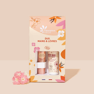 Coffret Duo Mains Lèvres fleur de cerisier - fête des mères – ACHAIAH
