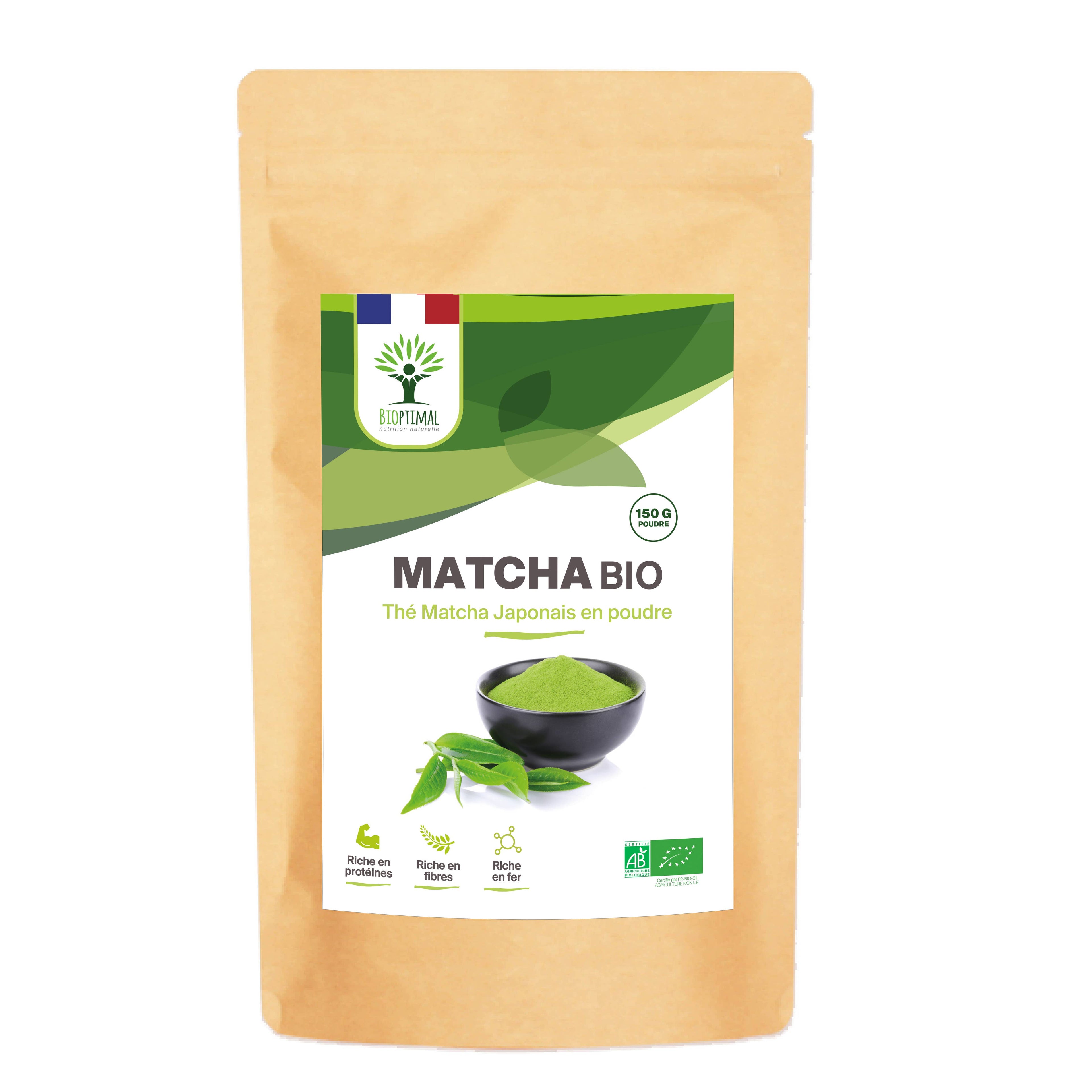Thé Matcha Japonais Bio en Poudre - Conditionné en France — bien-être spiritualité Boutique Achaiah