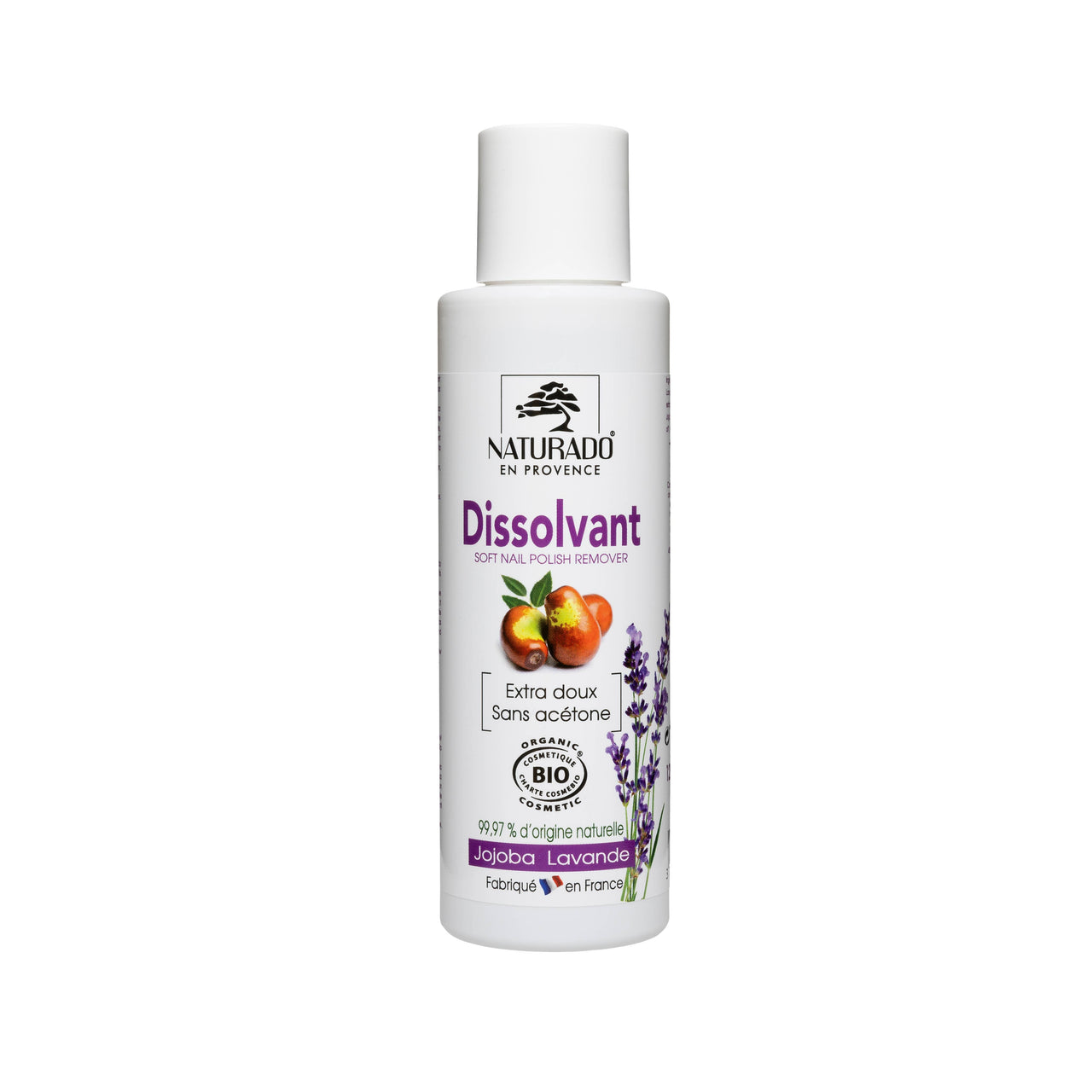 Dissolvant Doux Sans Acétone - Bio Ecocert bien-être spiritualité Boutique Achaiah