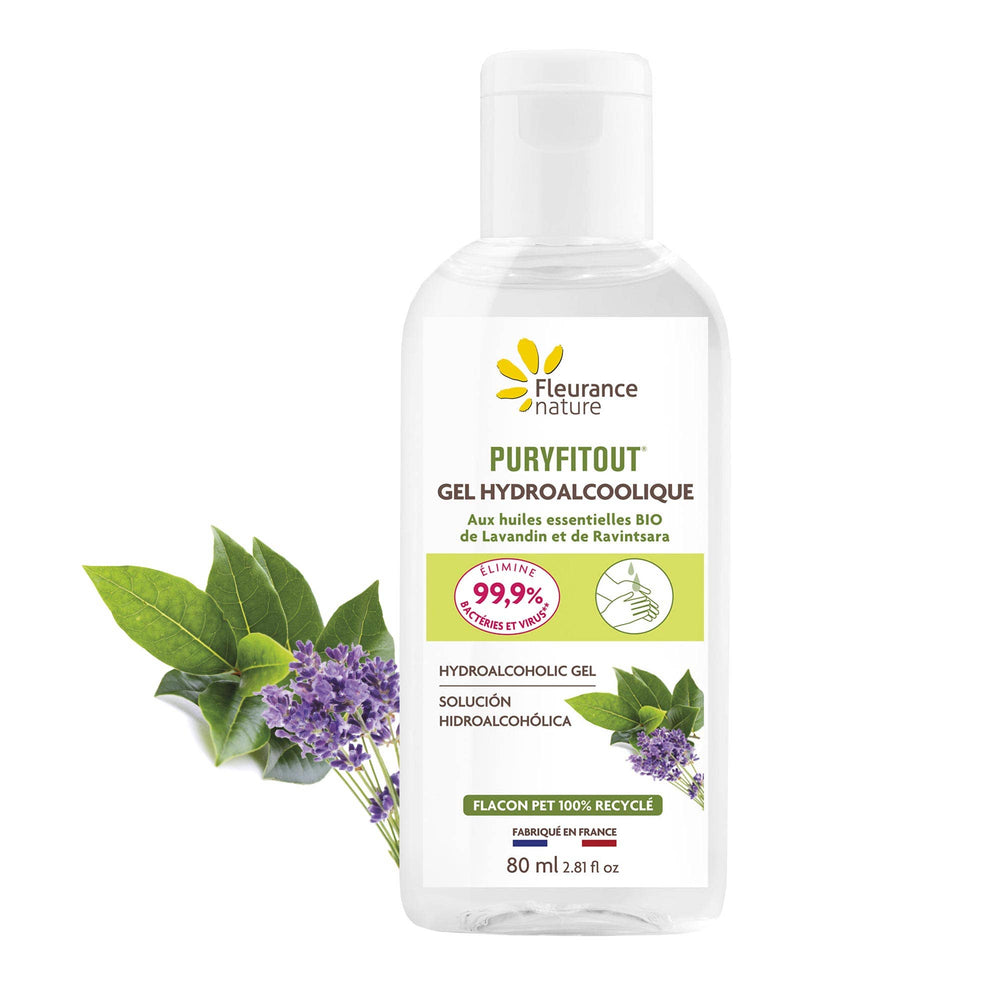 Complément alimentaire PURYFITOUT GEL HYDROALCOOLIQUE 80 ML naturel bio Boutique Achaiah