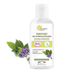 Complément alimentaire PURYFITOUT GEL HYDROALCOOLIQUE 80 ML naturel bio Boutique Achaiah