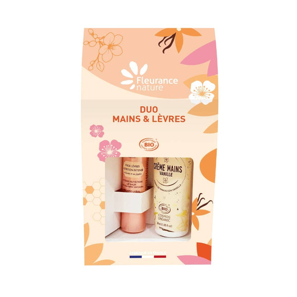 Coffret Duo Mains et Lèvres vanille - fête des mères