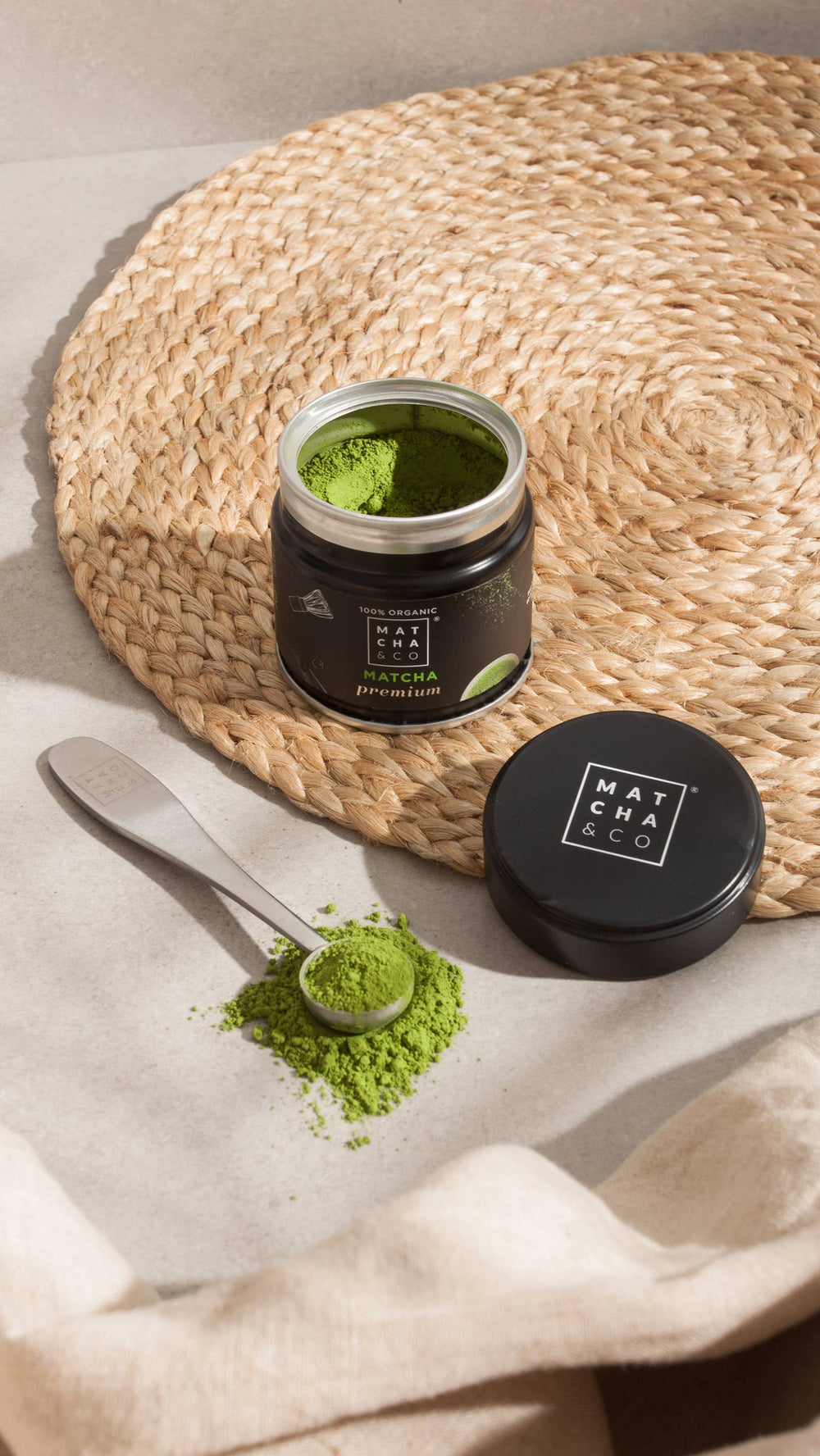 Complément alimentaire Thé Matcha Premium 100% Bio - 1oz naturel bio Boutique Achaiah