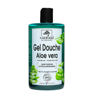 Gel Douche Aloe Vera sans parfum Cosmos Organic 750 ml