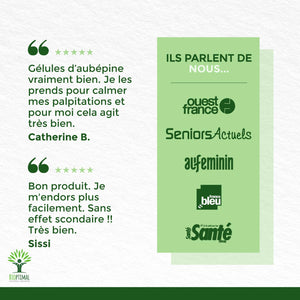 Aubépine bio - Complément alimentaire - en gélules
