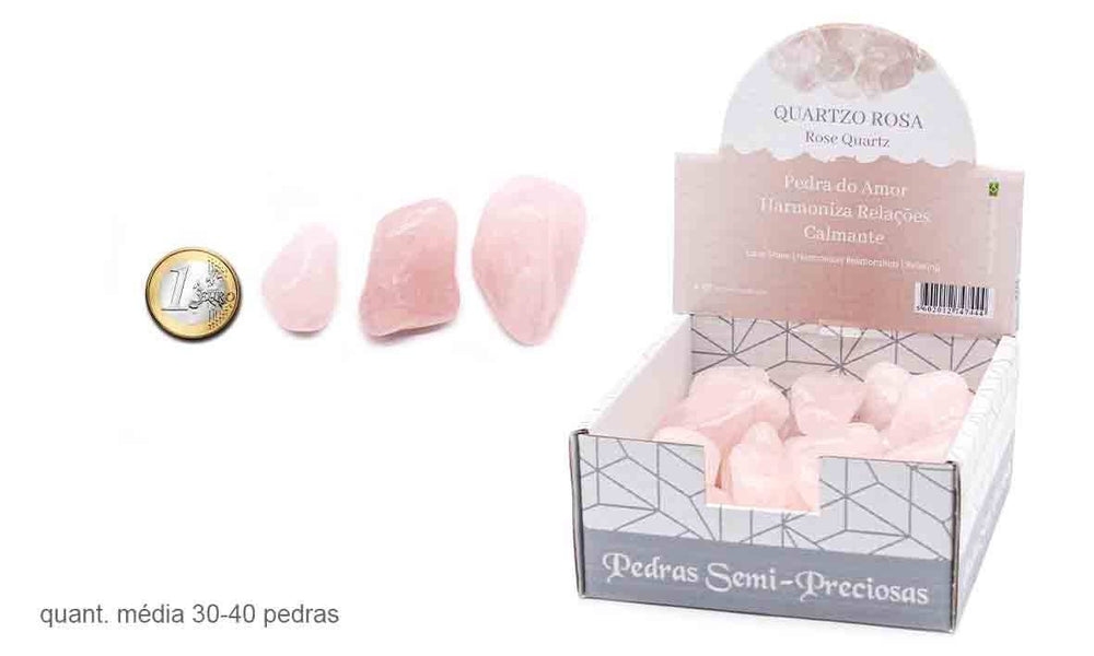 Quartz rose roulé 500 g (2 à 3 cm) cristal naturel décoration spirituelle Boutique Achaiah