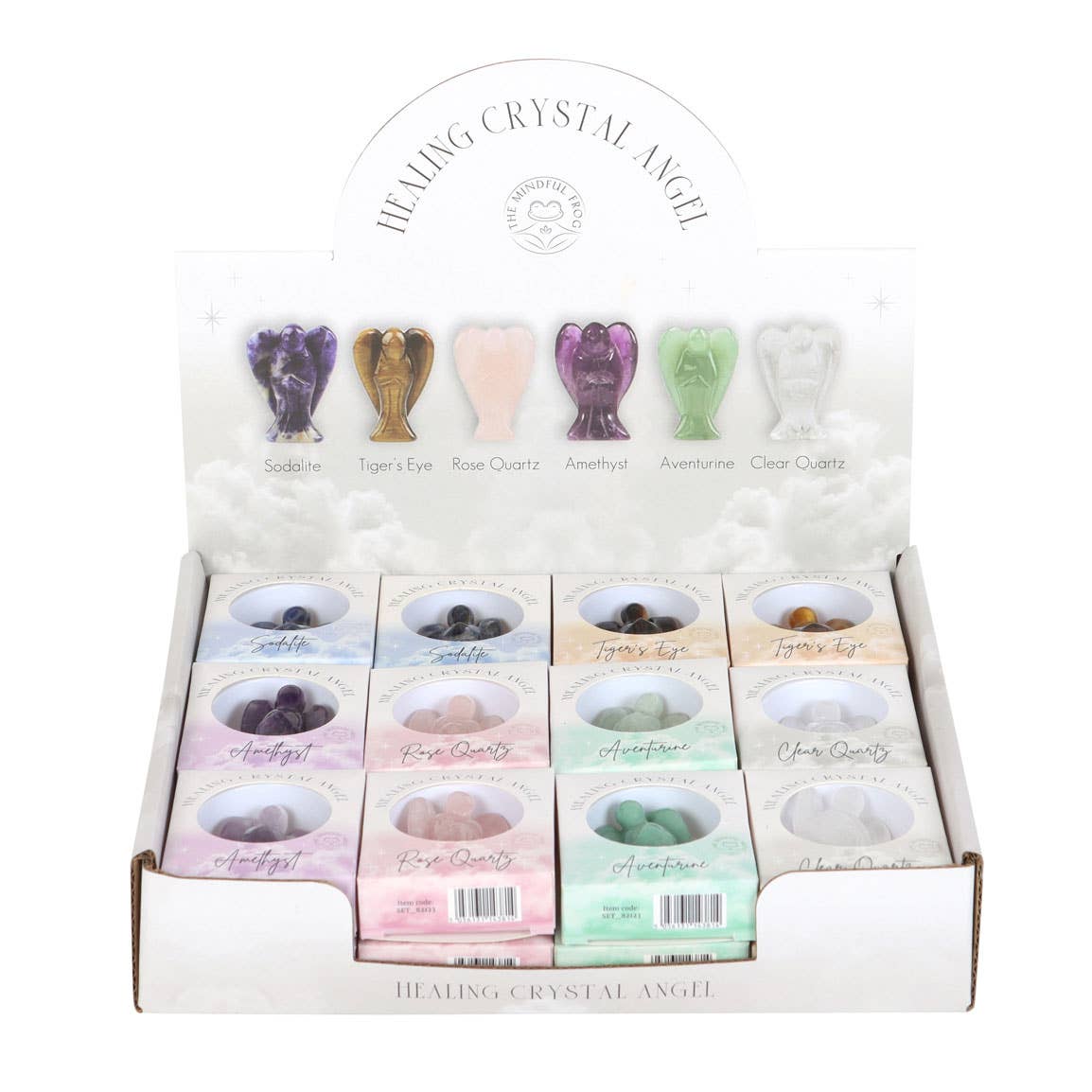 Ange Guérisseur en Cristal – Protection & Sérénité — cristal pierre naturelle lithothérapie Boutique Achaiah