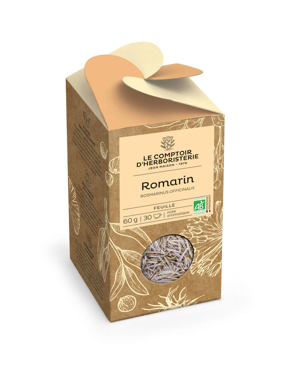 INFUSION ROMARIN BIO FEUILLE 1ER CHOIX 60G