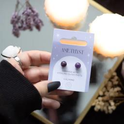 Paires de Boucles d’Oreilles en pierre naturelle – Énergie Spirituelle et Élégance — kit rituel spirituel bien-être Boutique 