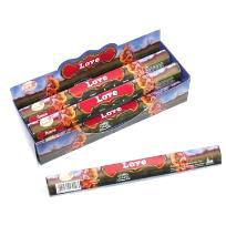 Encens Love – 20 Bâtons pour une Atmosphère Romantique et Chaleureuse