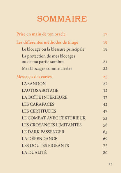 L'ORACLE DU CRI DES AMES